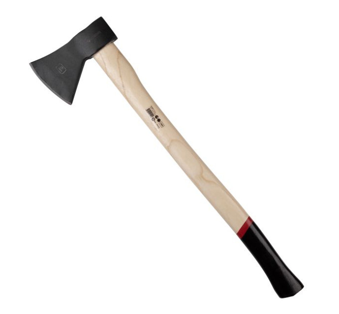 Сокира 1200 г, ручка пекан, 48-57 HRC INTERTOOL HT-0259