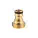 Адаптер латунный на коннектор 1/2" с наружной резьбой 3/4" STORM INTERTOOL GE-1202