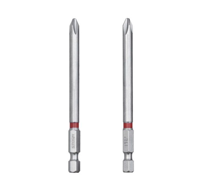 Комплект отверточных насадок PH2, S2, 2 ед., STORM INTERTOOL VT-0224