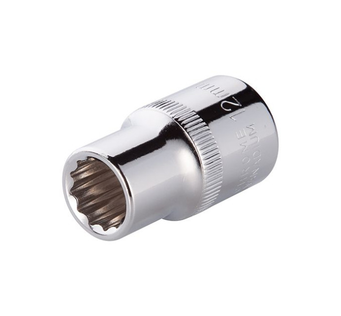 Головка двенадцатигранная STORM 1/2", 12 мм INTERTOOL ET-0212