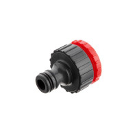 Адаптер универсальный для коннектора 1/2" с внутренней резьбой 3/4" и 1" INTERTOOL GE-1011