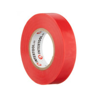 Стрічка ізоляційна 20 м, 17*0.15 мм, червона INTERTOOL IT-0050
