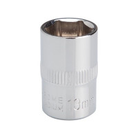 Головка шестигранная STORM 3/8", 13 мм, Cr-V INTERTOOL ET-0413