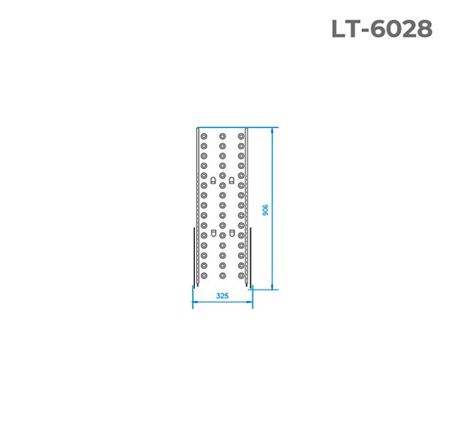 Рабочая платформа для стремянки LT-0028 INTERTOOL LT-6028