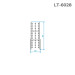 Рабочая платформа для стремянки LT-0028 INTERTOOL LT-6028