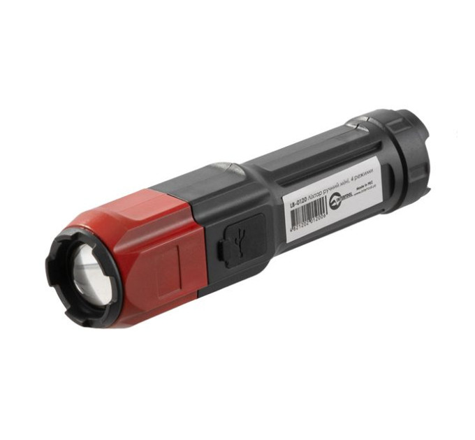 Фонарь ручной мини, 4 режима INTERTOOL LB-0120