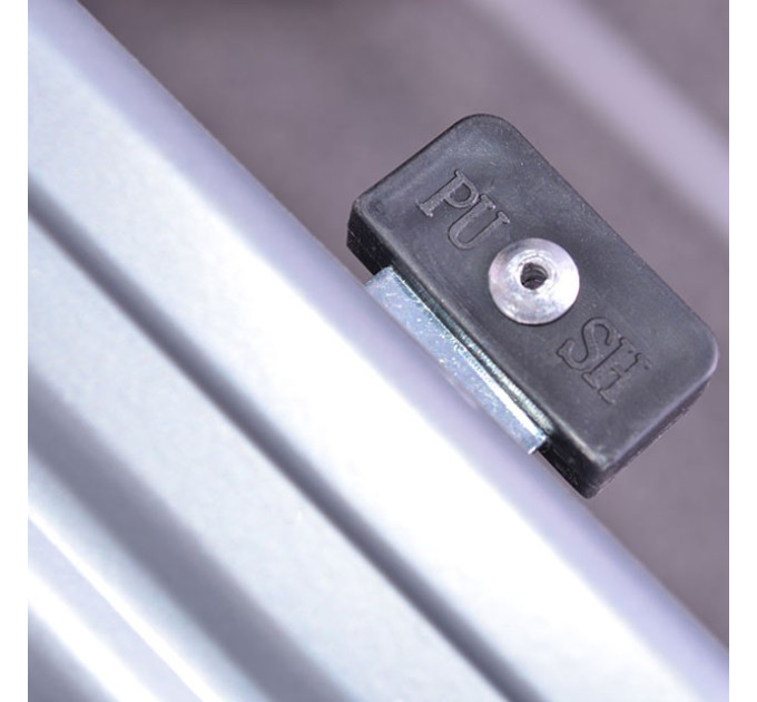 Стремянка из алюминия, 3 ступеньки, высота до платформы - 630 мм INTERTOOL LT-1003
