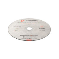 Диск отрезной по металлу 180*1.6*22.2 мм INTERTOOL CT-4013