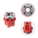 Набор плашек для нарезки резьбы 1/2"; 3/4"; 1"; 1 1/4", 4 ед. INTERTOOL SD-8004