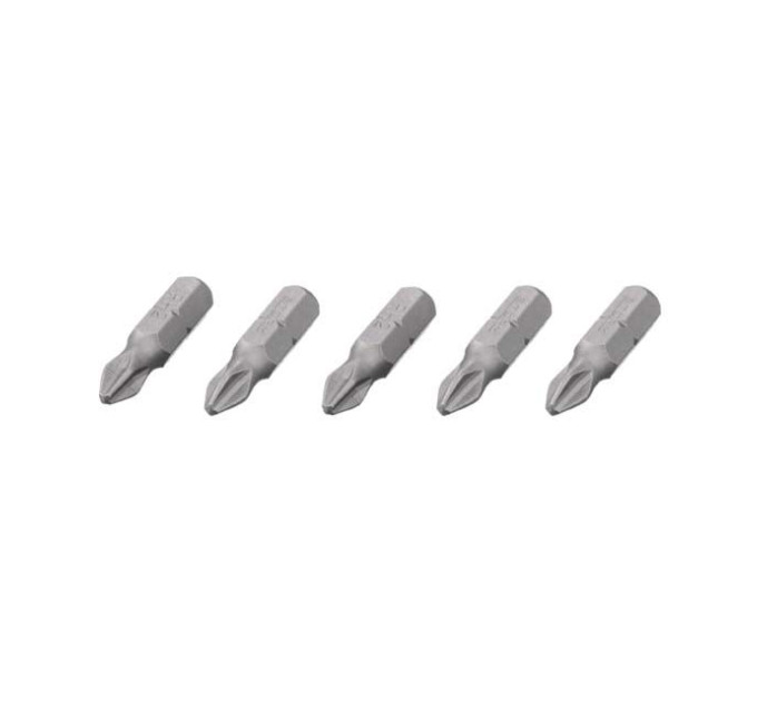 Комплект отверточных насадок PH2, ACR, S2, 5 ед., STORM INTERTOOL VT-0207
