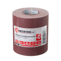 Шлифовальная кожа на тканевой основе К220, 50 м INTERTOOL BT-0724