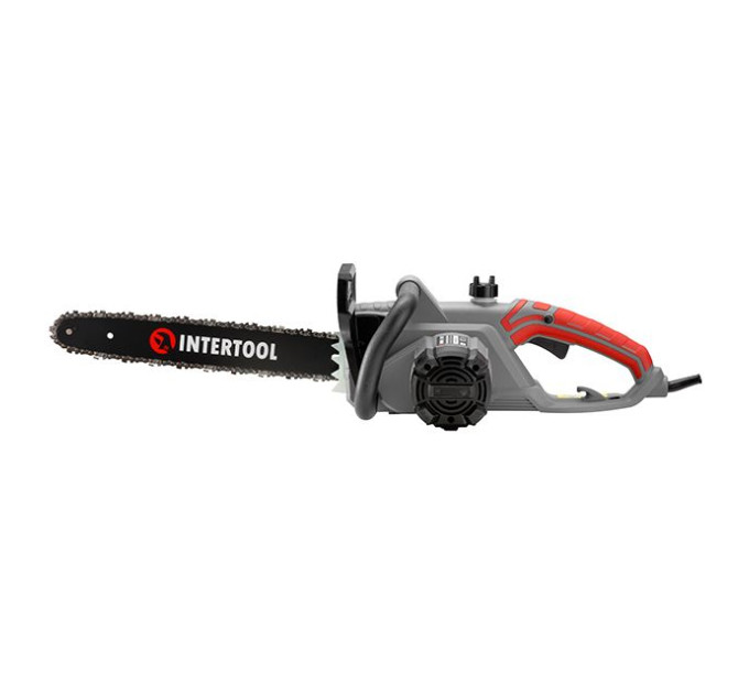 Пила цепная электрическая 2400 Вт, шина 40 см, боковой двигатель INTERTOOL DT-2201