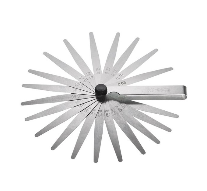 Щуп 0.05-1.0 мм, 20 од. INTERTOOL AT-0002