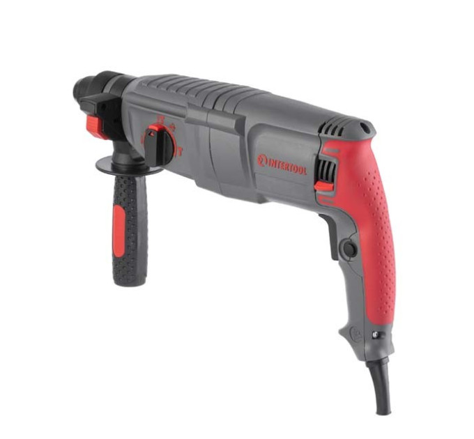 Перфоратор 850 Вт, 3,2 Дж, 0-900 об/мин, 0-4400 уд/мин, SDS plus INTERTOOL DT-0180