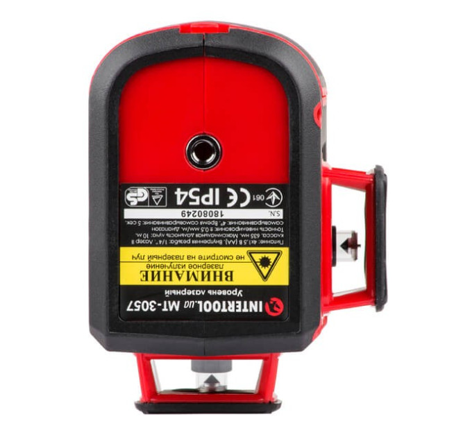 Уровень лазерный 360°, 3 лазерные головки INTERTOOL MT-3057
