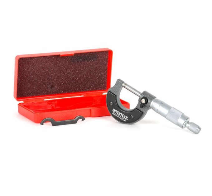 Микрометр 0-25 мм INTERTOOL MT-3041