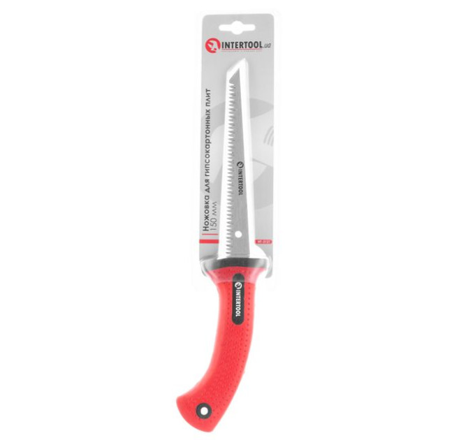 Ножовка для гипсокартонных плит 150 мм, 7 зуб*1" INTERTOOL HT-3121
