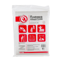 Защитная пленка 4*5 м, 7 мкм INTERTOOL KT-0700