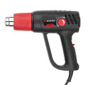 Фен технічний 2000 Вт, регулювання 50-600°C, 250-500 л/хв, 2 режими INTERTOOL WT-1020