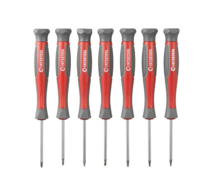 набор отверток с комплектом насадок 70 ед. INTERTOOL VT-3370