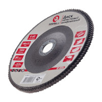 Диск шлифовальный лепестковый 180*22 мм, K60 INTERTOOL BT-0226