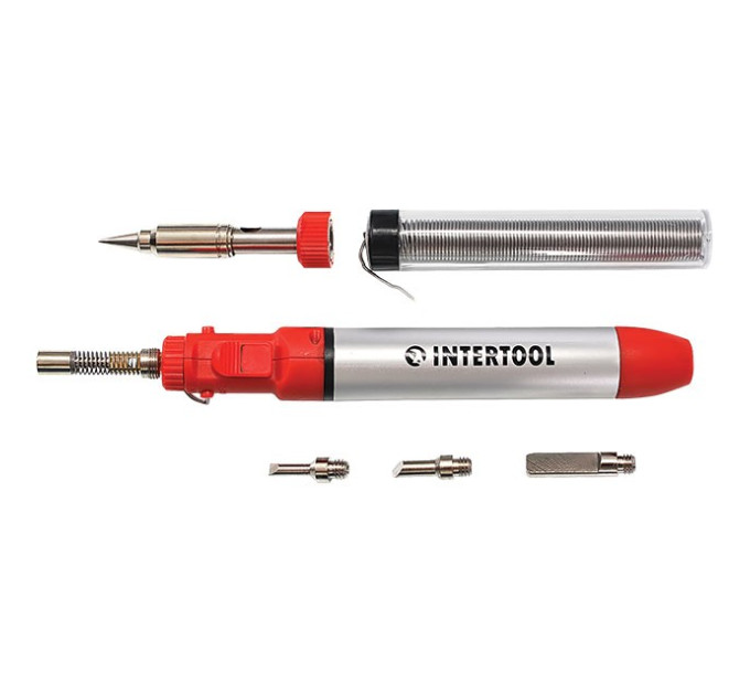 Микропальник 12 мл с комплектом аксессуаров 7 ед. INTERTOOL GB-0005
