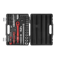 Профессиональный набор инструментов 1/2", 1/4", 72 ед., Cr-V INTERTOOL ET-6072