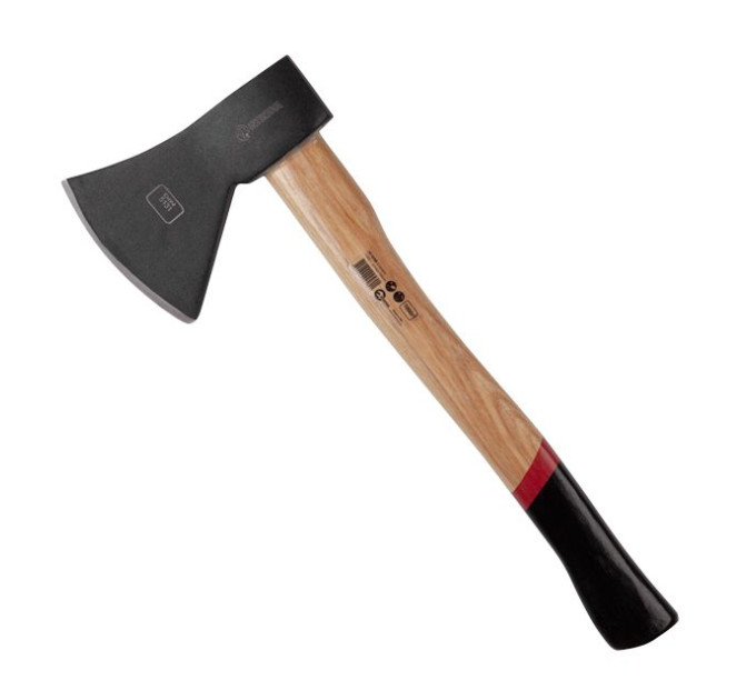 Топор 1000 г, ручка пекан, 48-57 HRC INTERTOOL HT-0258