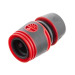 Коннектор с аквастопом 1/2" для шланга 1/2" INTERTOOL GE-1119