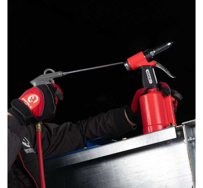 Пистолет для продувки длинный, 210 мм INTERTOOL PT-0801