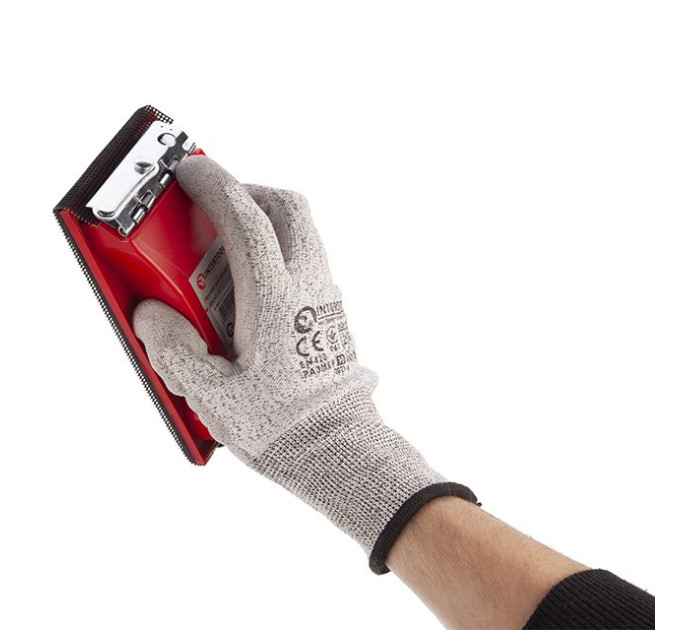 Брусок для шлифовки 85*165 мм, металлический зажим INTERTOOL HT-0001