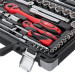 Профессиональный набор инструментов 1/4", 1/2", 61 ед., Cr-V INTERTOOL ET-6061