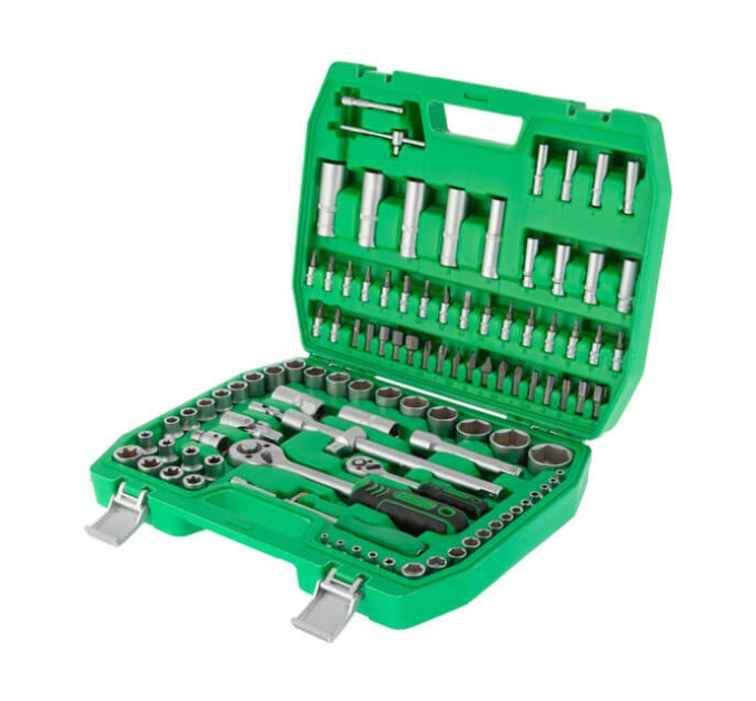 Набір інструментів 1/2", 1/4" 108 од. INTERTOOL ET-6108SP