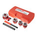 Набор плашек для нарезки резьбы 1/2"; 3/4"; 1"; 1 1/4", 4 ед. INTERTOOL SD-8004