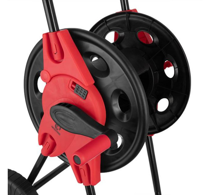 Котушка на колесах для шланга 1/2", 45 м, PP, steel, ABS INTERTOOL GE-3003