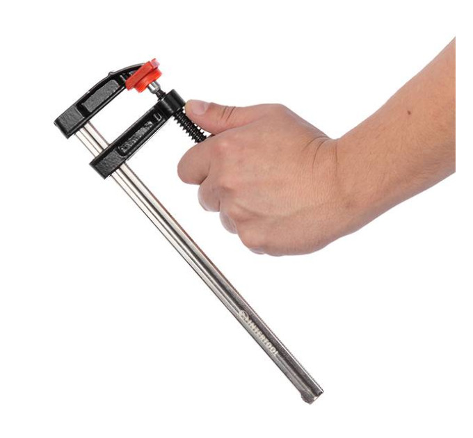 Струбцина тип "F" 200*50 мм, DIN5117 INTERTOOL HT-6001
