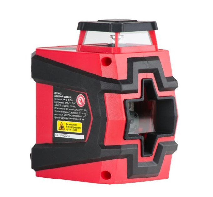 Уровень лазерный 360°, 2 лазерные головки INTERTOOL MT-3052