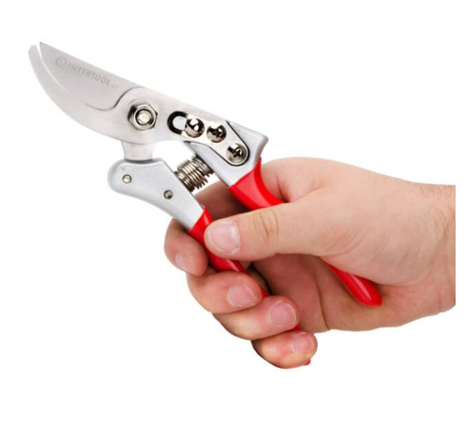 Секатор, SK5, алюминиевые ручки, 200 мм INTERTOOL FT-1014