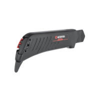 Ніж сегментний 18 мм, для лінолеуму, металева напрямна, STORM INTERTOOL HT-0538