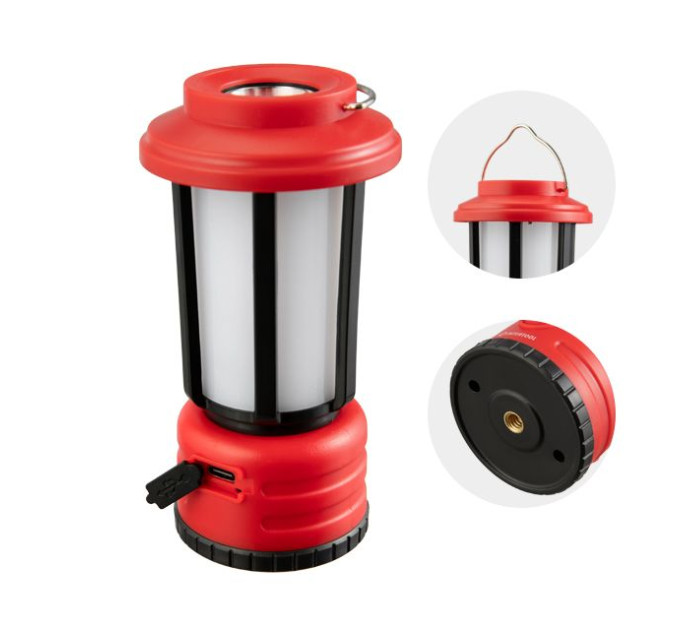 Фонарь для кемпинга подвесной 1LED + 8SMD INTERTOOL LB-0210