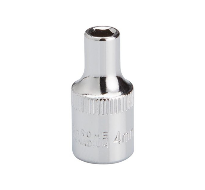 Головка шестигранная STORM 1/4", 4 мм, Cr-V INTERTOOL ET-0432