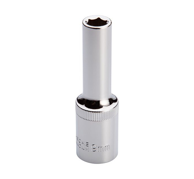 Головка шестигранна подовжена STORM 1/2", 9 мм INTERTOOL ET-0109