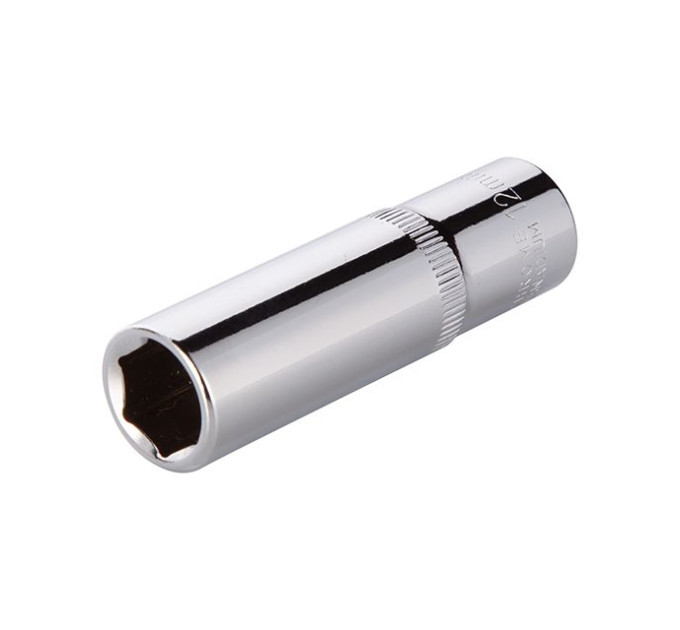 Головка шестигранная удлиненная STORM 3/8", 12 мм, Cr-V INTERTOOL ET-0422