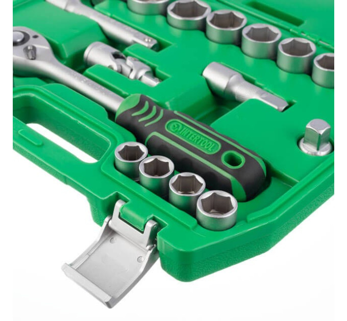 Набор инструментов 1/2", 21 ед. INTERTOOL ET-6021SP