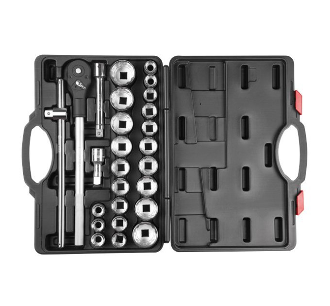 Профессиональный набор инструментов 3/4", 26 ед., Cr-V INTERTOOL ET-6026