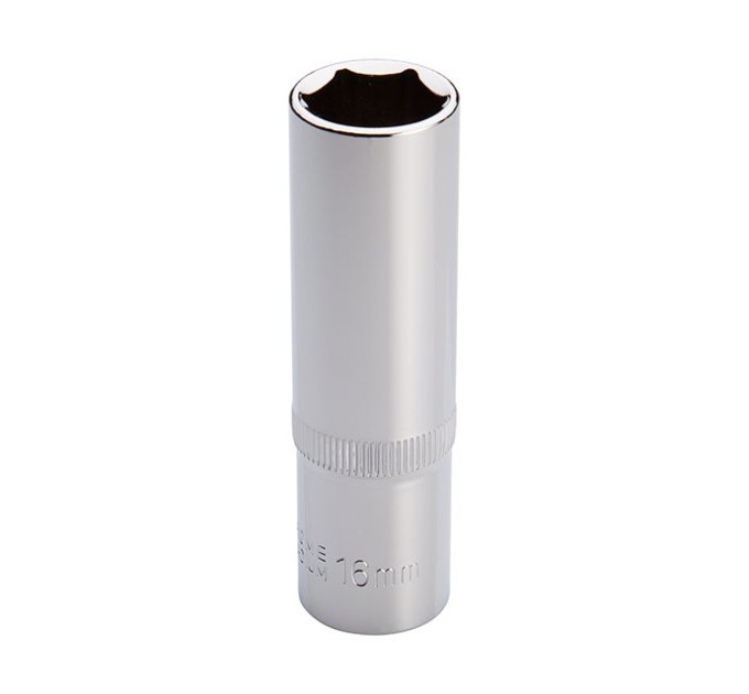 Головка шестигранная удлиненная STORM 1/2", 16 мм INTERTOOL ET-0116