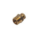 Клапан зливний для компресорів 1/4", круглий вентиль, латунь INTERTOOL PT-5020