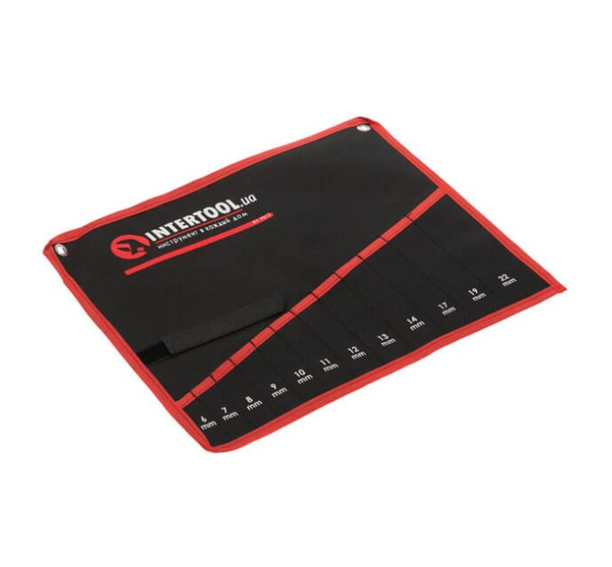 Чехол для гаечных ключей, 12 карманов INTERTOOL BX-9012