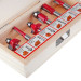 набор фрез для древесины, 6 ед. INTERTOOL HT-0072