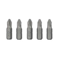 Комплект отверточных насадок PZ2, ACR, S2, 5 ед., STORM INTERTOOL VT-0209